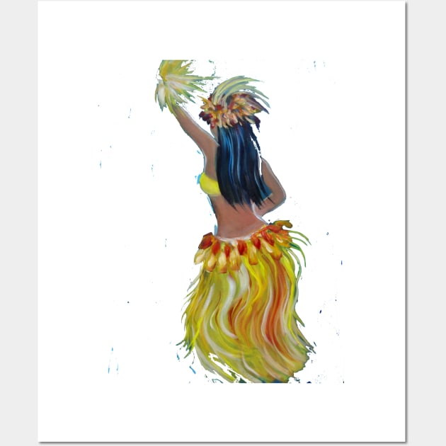 Hula Grass Skirt Wall Art by jennyleeandjim